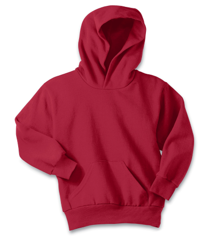 Port & Company Youth Pullover Hooded Sweatshirt